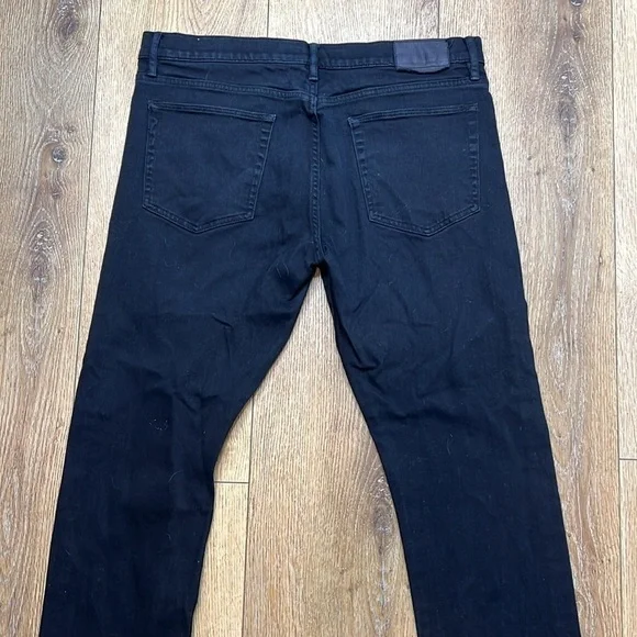 Burberry Brit Black Straight Leg Jeans Size 34x32 - Picture 5 of 11